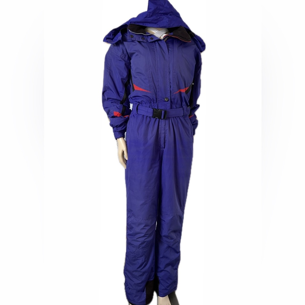*vintage Nordica Classics one-piece snowsuit in purple